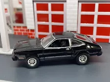 1977 77 Ford Mustang II Black 1/64 Limited Edition