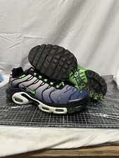 Nike Air Max Plus TN Tuned Icons Deep Royal Scream Green DX4326-001 Mens Sz 11.5