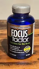 FOCUS Factor Dietary Supplement Nutrition for the Brain 180 Tablets EXP 11/2025