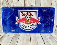 Red Bull New York MLS Laser Tag License Plate ~ NEW in Package