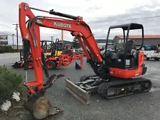 2016 Kubota KX040-4 Mini Excavator OROPS