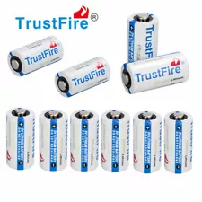 TrustFire CR123A 123A 85177 Lithium Battery 1400mAh 3V Batteries Cell EXP 2034