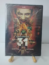 31 (DVD, 2016; Widescreen) Rob Zombie Horror NEW SEALED