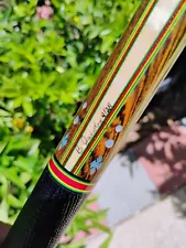 ð Gorgeous Custom(1/1) Jacoby Pool Cue Bacote Birdseye Maple 18.80oz 12.30mmð