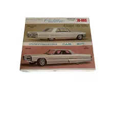 1965 Cadillac Coupe De Ville Customizing Car Kit 1/25 Scale By Jo-Han