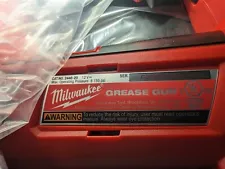 New ListingBrand New Never Used Open Box Milwaukee 2446-20 M12 Li-Ion Grease Gun Tool Only