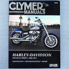 2006-2011 Harley Davidson FXD Dyna Super Street Wide Glide CLYMER REPAIR MANUAL (For: 2008 Harley-Davidson Dyna)