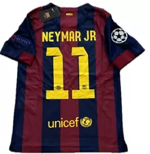 Nike FC Barcelona 2016/17 Neymar Jr #11 Home Soccer Football Men's L