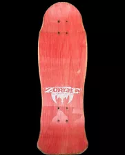 Vintage 1980’s Zorlac Rob Mertz Skateboard Deck Original Not A Reissue