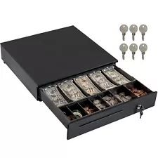 New ListingCash Register Drawer for Point of Sale (POS) System, 5 Bill/7 Coin, 16" with ...