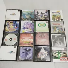 lot 16 Games PS1/PlayStation 1 NTSC-J Japan kuchibashi17 FINAL FANTASY 7 8