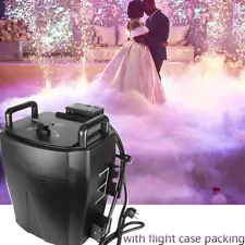 3500w Dry Ice Machine Stage Effect Equipment Wedding Show Device with Flightcase