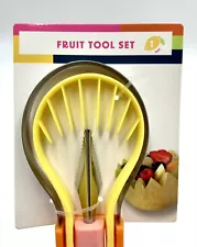 Fruit Tool Set Carve Carving Peel Peeling Scooping Scoop Balling 4 Tools NWT