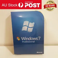 Sale! Windows 7 Professional 32 & 64 bit DVD with Product Key Sealed Box Packing