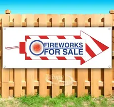 FIREWORKS FOR SALE Advertising Vinyl Banner Flag Sign Many Sizes USA