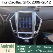 Car Android Gps Navigation Wifi 10.4" For Cadillac Srx 09-12 Radio Carpaly 6+128