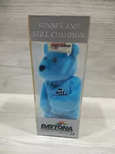 Daytona 500 Victory Lane Light Blue Racing Bear