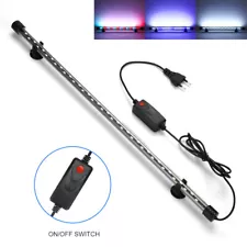 Submersible Aquarium Underwater LED Light Waterproof Fish Tank Lamp+ Switch