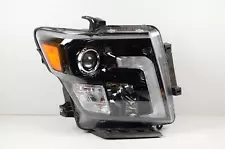 Perfect! 2016-2019 Nissan Titan XD LED Headlight Black Right RH OEM Complete! (For: More than one vehicle)