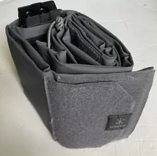 Unity Tactical Clutch Belt - Grey/Large, With Glock 19 Holster