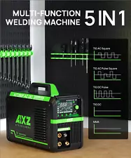 AIXZ TIG Welder AC DC Stick Pulse TIG Aluminum Welding Machine 110V/220V w/160A