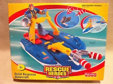 Rescue Heroes Quick Response Watercraft Factory Sealed!