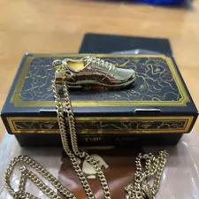 A BATHING APE BAPE BAPESTA Sneaker NecklaceGold Limited Not for sale Japan