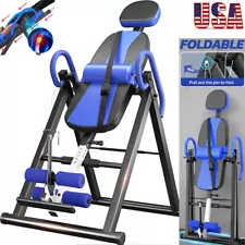 Foldable Inversion Table for Back Pain Relief Heavy Duty Back Stretcher Machine