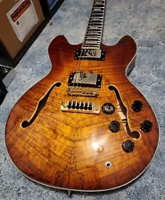 Firefly Ff338 Spalted Flame Top With Upgrades And Roadrunner Hard Case