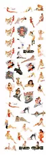 Nose Art Pin Ups Water Slide Decals model airplane pin up girls #1