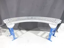 GRAVITY CONVEYOR U FORM metal 12" w x 59"L w 26"H (USED)