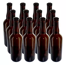 Belgian 750 ml Beer Bottles, case of 12