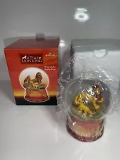 Disney Lion King Hallmark Snow Globe - Waterglobe. New In Box.