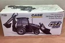 New ListingCase 580 Super M Series 2 Loader Backhoe 50th Anniversary ERTL 1/16 Scale