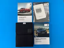 2017 BMW (F30 LCI) 3-Series Sedan 320i 330i 340i xDrive Owner sManuals Set, Case (For: More than one vehicle)