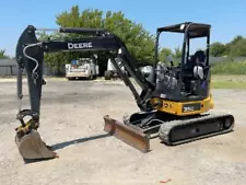 2020 John Deere 35G Mini Excavator Crawler Backhoe Dozer Aux Hyd Diesel bidadoo