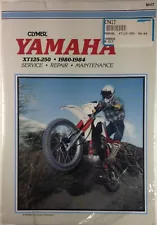 New Clymer Repair Manual M417 XT125-250 1980-1984 (m2)