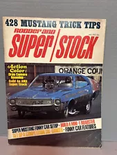 Rodder and Superstock Magazine Jan 1970 Shelby GT 500 Hurst AMX Vintage