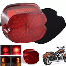 Red LED Tail Light Signals Lamp For 1999-2005 Harley Dyna Super Glide Sport FXDX