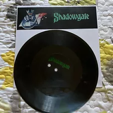 Shadowgate NES OST Custom vinyl Lathe 10 Inch Record on XRAY FILM Nintendo RARE