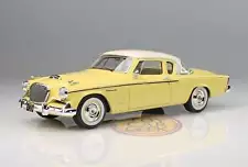 1956 Studebaker Power Hawk - Yellow/White 1:43 Matrix Scale Models MX 21805-012