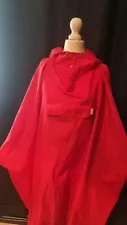 Hunter Poncho Raincoat One Size, Unisex Red