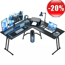 51×19.7 Inch L Shaped Gaming Desk Computer Corner Desk Study Writing Workstation