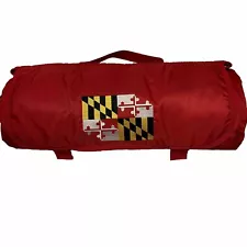 BRAND NEW - Waterproof Maryland Flag Blanket For Stadium, Picnic, Car or Couch