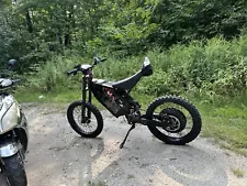 37,000 Watts Stealth Bomber Black Off-Road E-Bike 90 Mph 80 Plus Hp