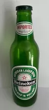 Vintage 1970's Heineken Beer 24" Plastic Beer Bottle-Great Shape for Age!