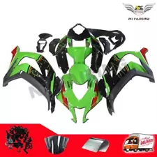 NTU Injection KRT Green ABS Fairing Fit for Kawasaki Ninja 2016-2020 ZX10R a024