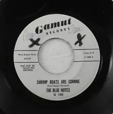 The Blue Notes – Shrimp Boats Are Coming /My Heart Crys For You 1961 Gamut Promo