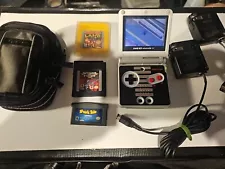 gameboy advance sp With Games And 2 Chargers