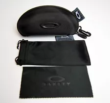 Oakley Case Sunglasses Case Eyeglasses Zipper Case with Cleaning cloth bag